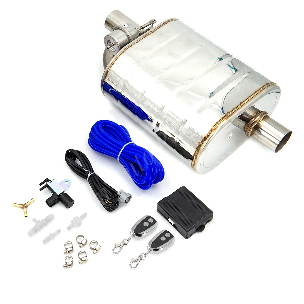Exhaust Dump Valve With Wireless Remote - Ponteira de saída inclinada de 2,5
