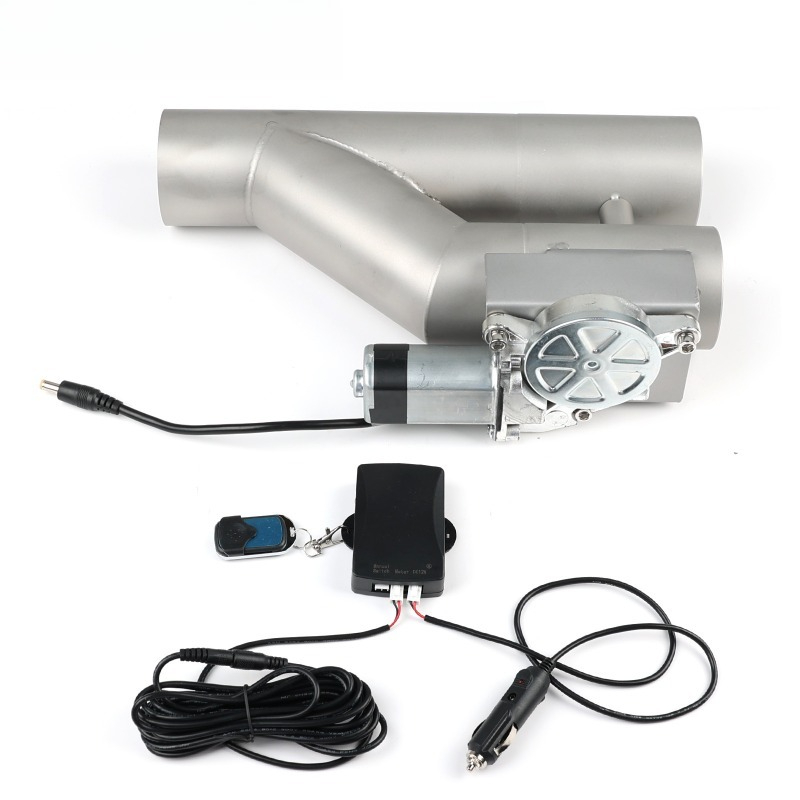 Dual Exhaust Cutout Valve Y Pipe Stainless - Válvula de Escape Dupla em Aço