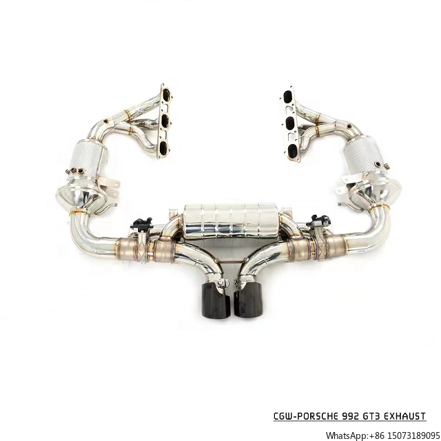 Exhaust Muffler Stainless Steel Universal - Novo Produto CGW: Coletor de Escape