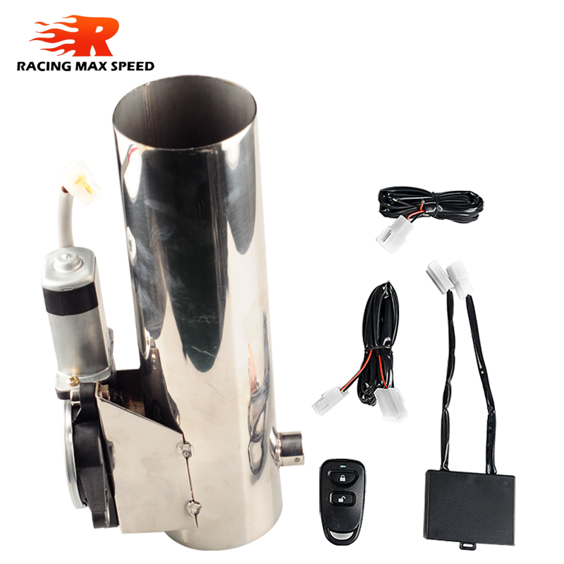 Electric Exhaust Cutout Valve Kit 2.5 3.0 - 2 2.25 2.5 3 polegadas 3.0