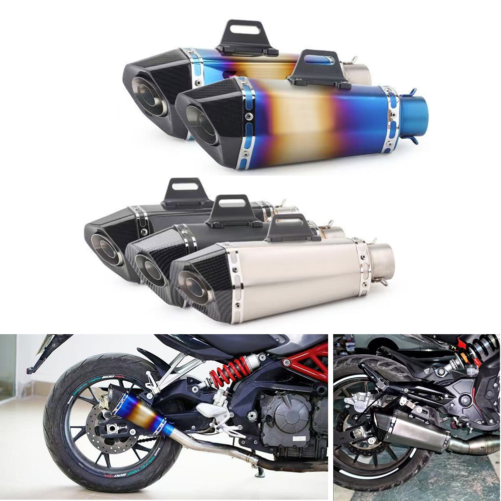 Escapamento Universal de 51mm  - Exhaust Muffler Stainless Steel Universal avaliação e preço