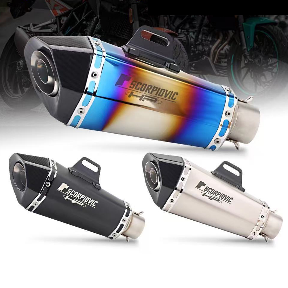 Escapamento Universal de 51mm  - Exhaust Muffler Stainless Steel Universal avaliação e preço