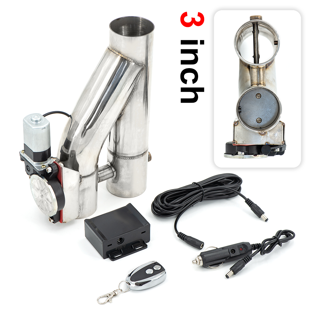 Válvula de Escape Elétrica em  - Dual Exhaust Cutout Valve Y Pipe Stainless avaliação e preço
