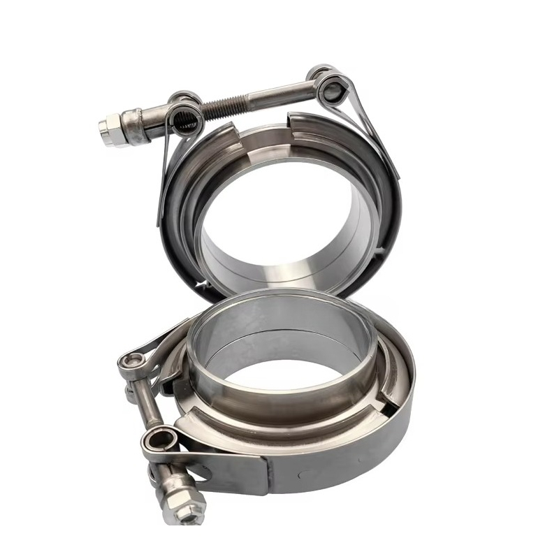 Kit de Abraçadeiras V Band Pad - Exhaust V Band Clamp Flange Kit Stainless avaliação e preço