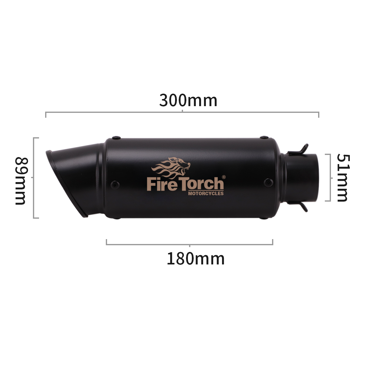 Sistema de Escape Universal 51 - Exhaust Muffler Stainless Steel Universal avaliação e preço