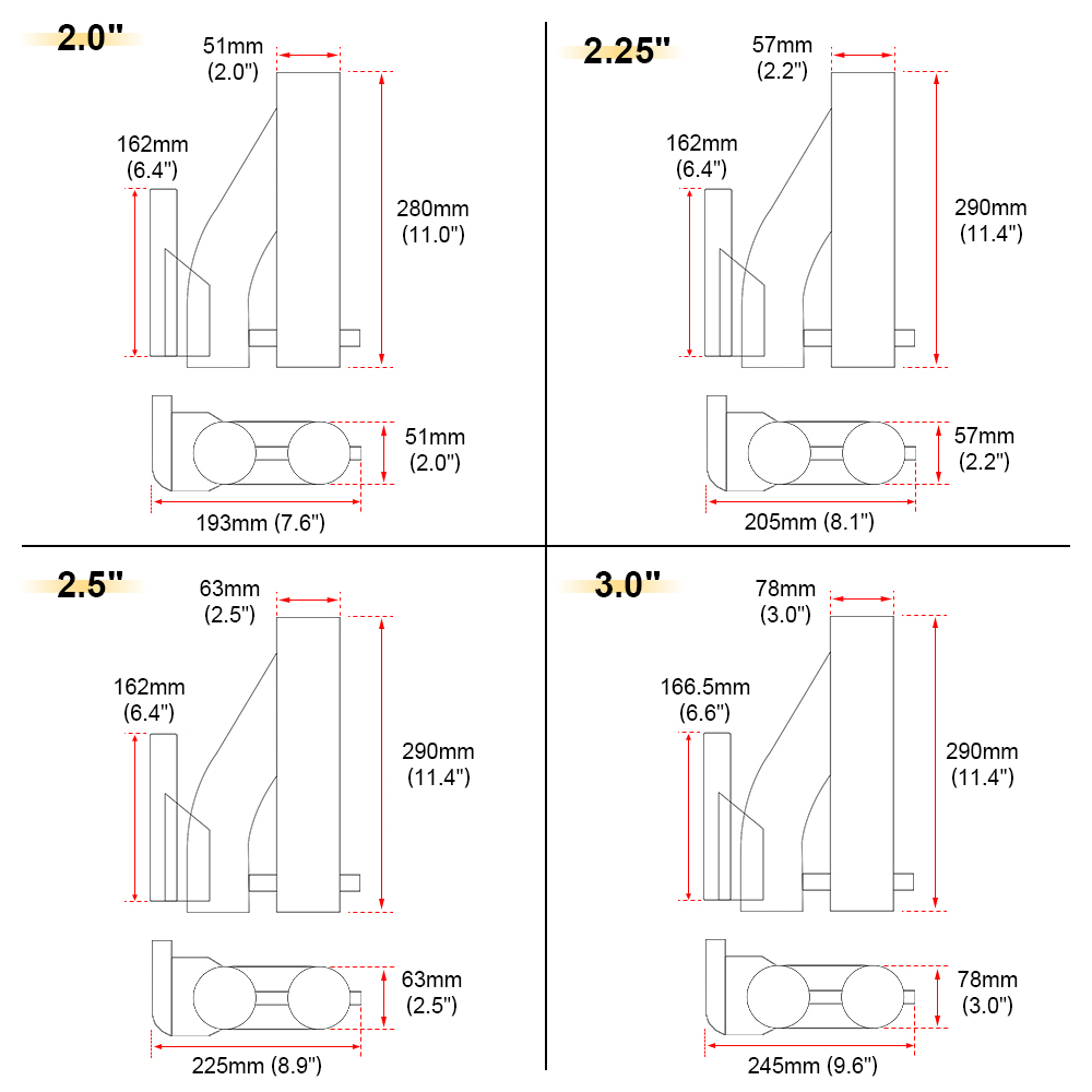 Universal aço inoxidável 304 2 - Exhaust Dump Valve With Wireless Remote avaliação e preço