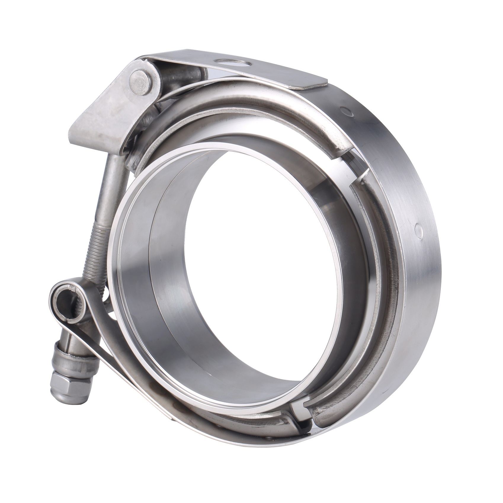 Abraçadeira V-Band de Liberaçã - Exhaust V Band Clamp Flange Kit Stainless avaliação e preço