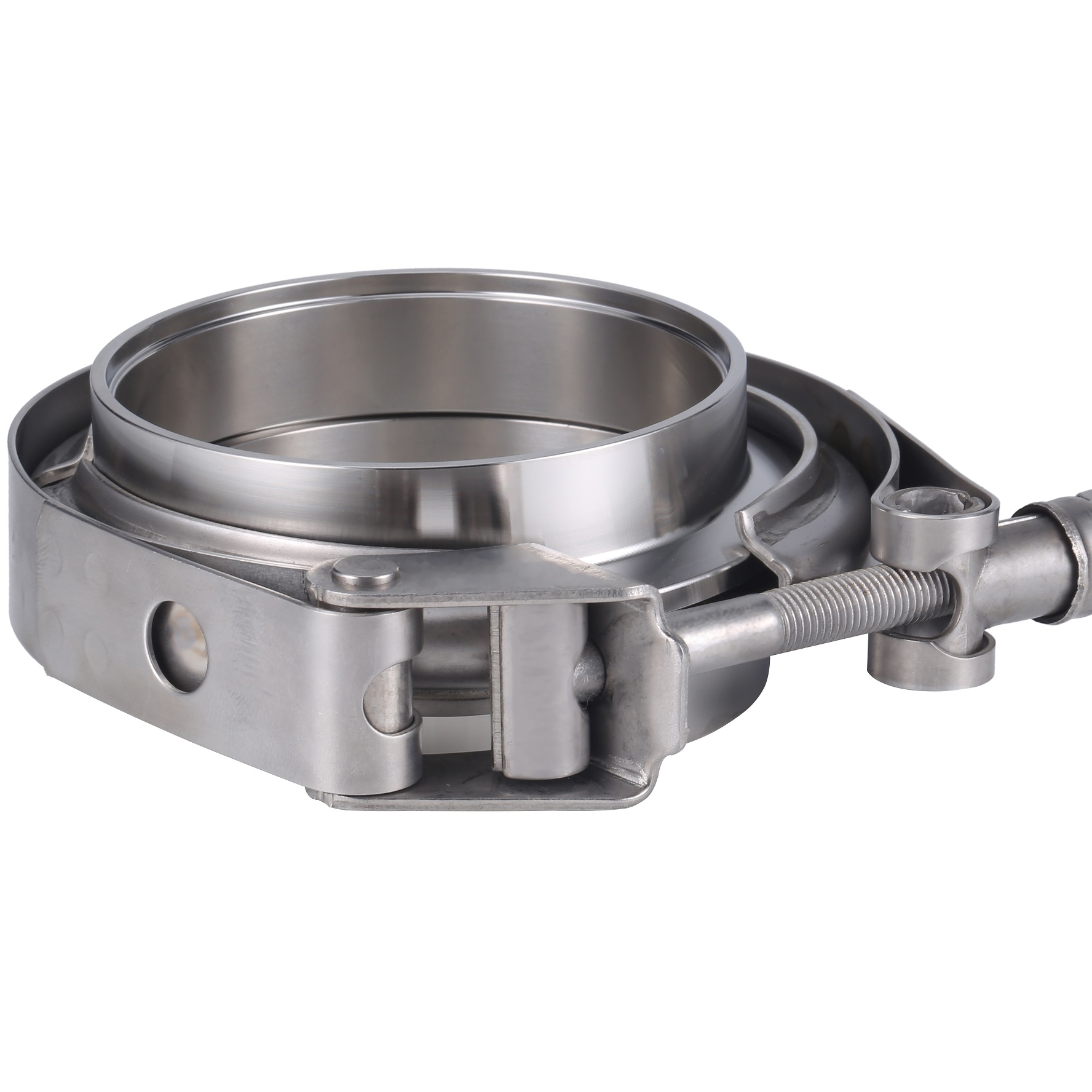 Abraçadeira V-Band de Liberaçã - Exhaust V Band Clamp Flange Kit Stainless avaliação e preço