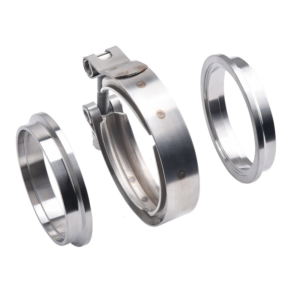 Kit de Abraçadeira de Liberaçã - Exhaust V Band Clamp Flange Kit Stainless avaliação e preço