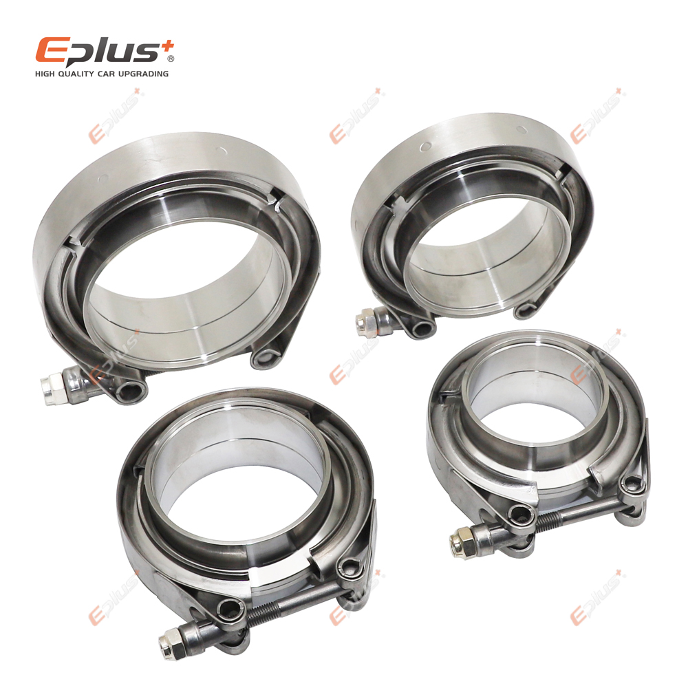 Eplus-304 Aço inoxidável Car B - Exhaust V Band Clamp Flange Kit Stainless avaliação e preço
