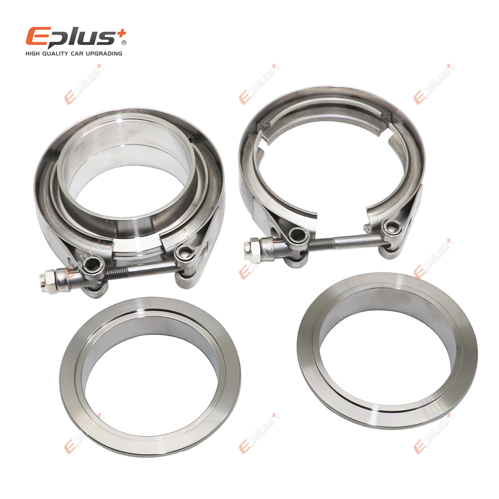 Eplus-304 Aço inoxidável Car B - Exhaust V Band Clamp Flange Kit Stainless avaliação e preço