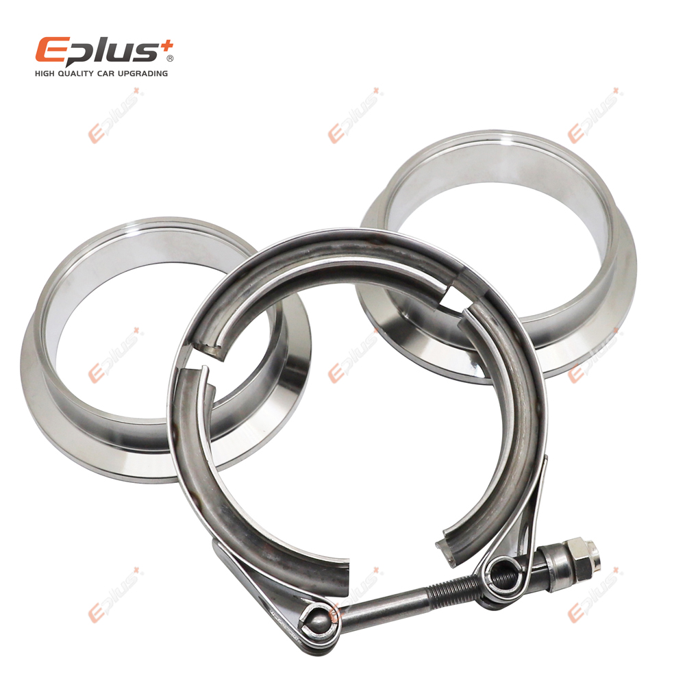 Eplus-304 Aço inoxidável Car B - Exhaust V Band Clamp Flange Kit Stainless avaliação e preço