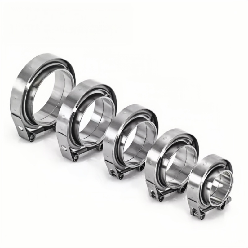 Para Kits de Abraçadeiras V-Ba - Exhaust V Band Clamp Flange Kit Stainless avaliação e preço
