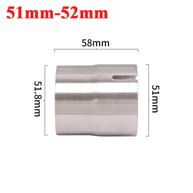 Adaptador Universal de Escape  - Exhaust Muffler Stainless Steel Universal avaliação e preço