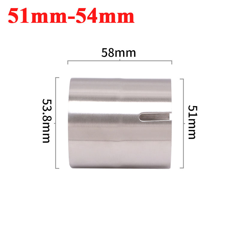 Adaptador Universal de Escape  - Exhaust Muffler Stainless Steel Universal avaliação e preço
