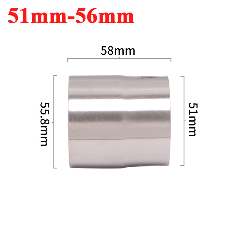 Adaptador Universal de Escape  - Exhaust Muffler Stainless Steel Universal avaliação e preço