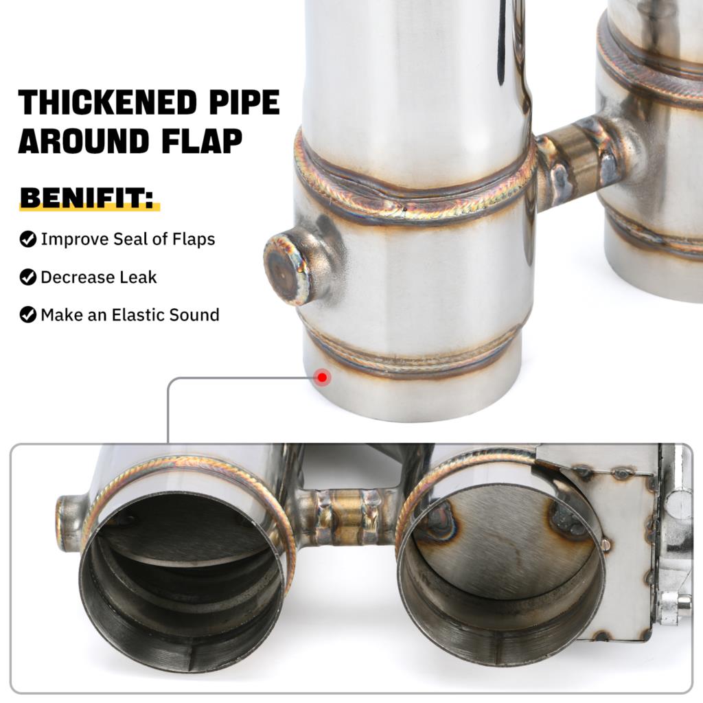 Universal de aço inoxidável 30 - Exhaust Dump Valve With Wireless Remote avaliação e preço