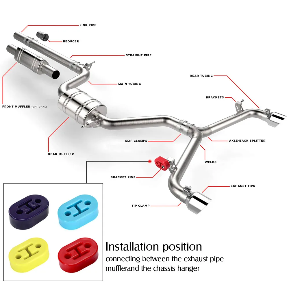 Suporte Universal de Borracha  - Exhaust Hanger Rubber Insulator Heavy Duty avaliação e preço