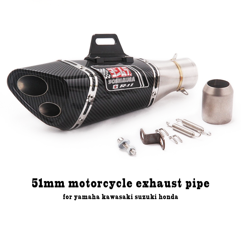 Escapamento Universal Yoshimur - Exhaust Muffler Stainless Steel Universal avaliação e preço