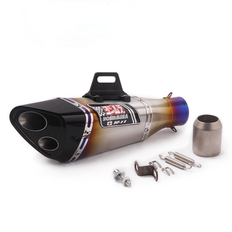 Escapamento Universal Yoshimur - Exhaust Muffler Stainless Steel Universal avaliação e preço