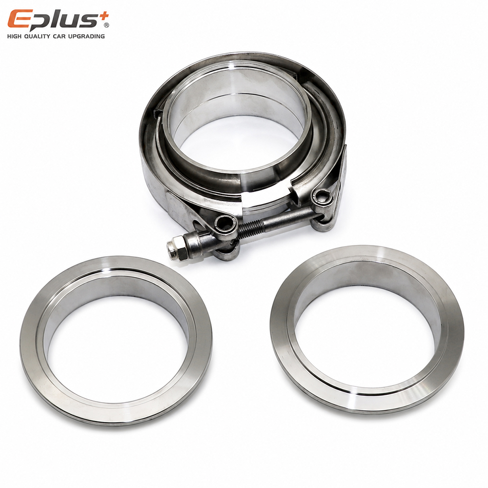 Abraçadeira Universal V-Band d - Exhaust V Band Clamp Flange Kit Stainless avaliação e preço