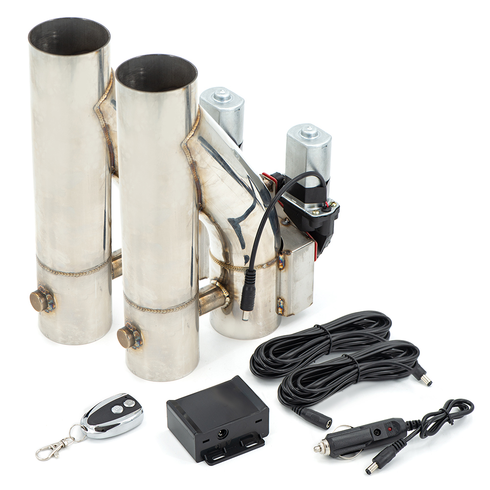 2 Peças Válvula de Escape Elét - Exhaust Dump Valve With Wireless Remote avaliação e preço