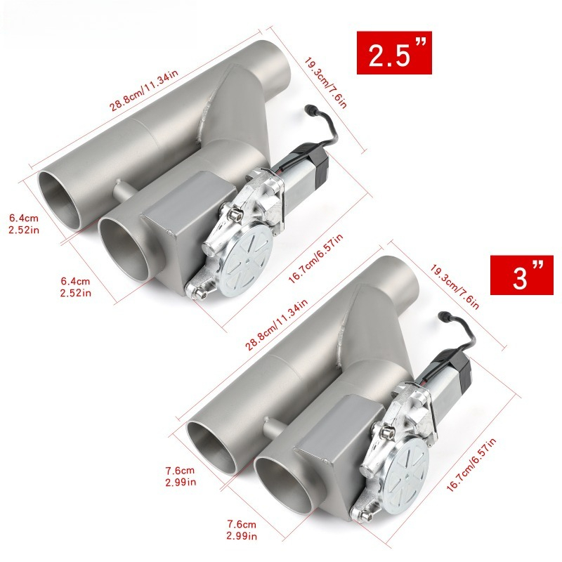 Válvula de Escape Dupla em Aço - Dual Exhaust Cutout Valve Y Pipe Stainless avaliação e preço