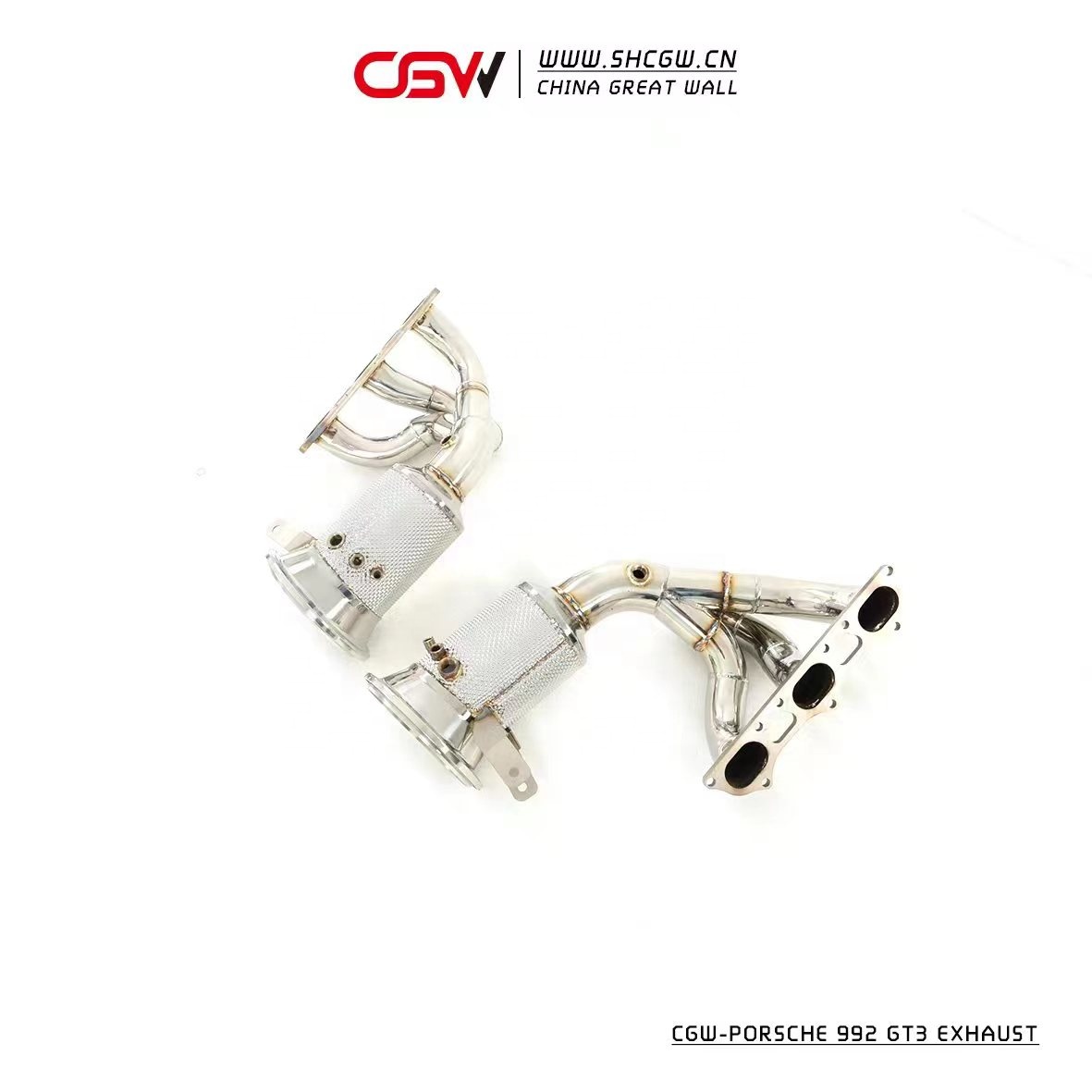 Novo Produto CGW: Coletor de E - Exhaust Muffler Stainless Steel Universal avaliação e preço