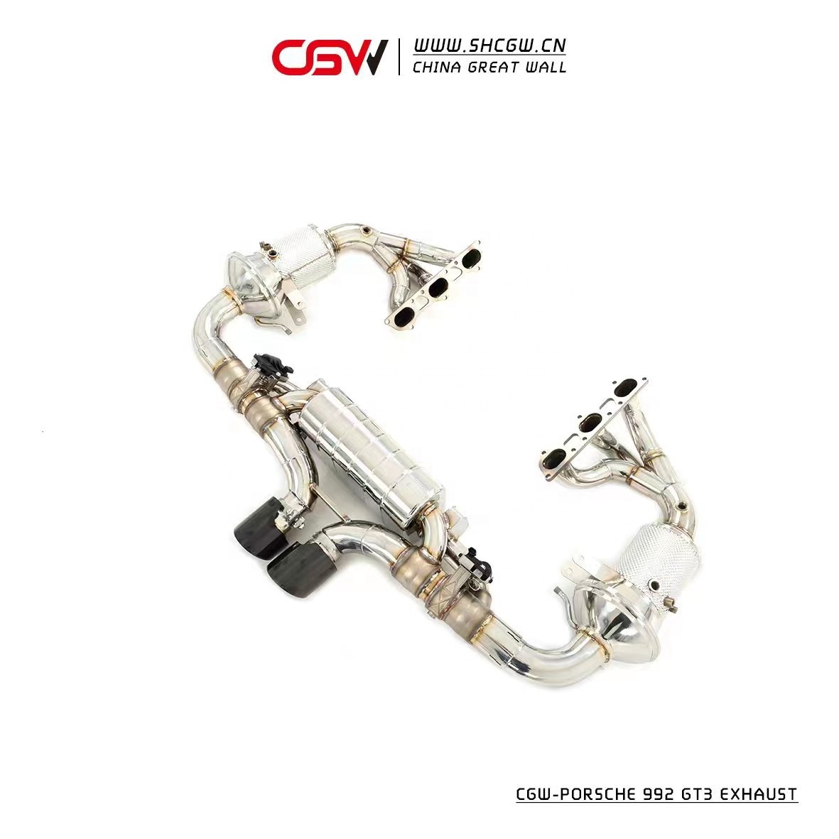 Novo Produto CGW: Coletor de E - Exhaust Muffler Stainless Steel Universal avaliação e preço
