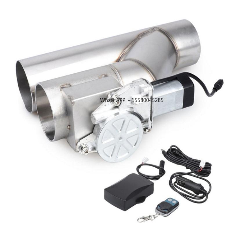Válvula de Escape Elétrica de  - Dual Exhaust Cutout Valve Y Pipe Stainless avaliação e preço