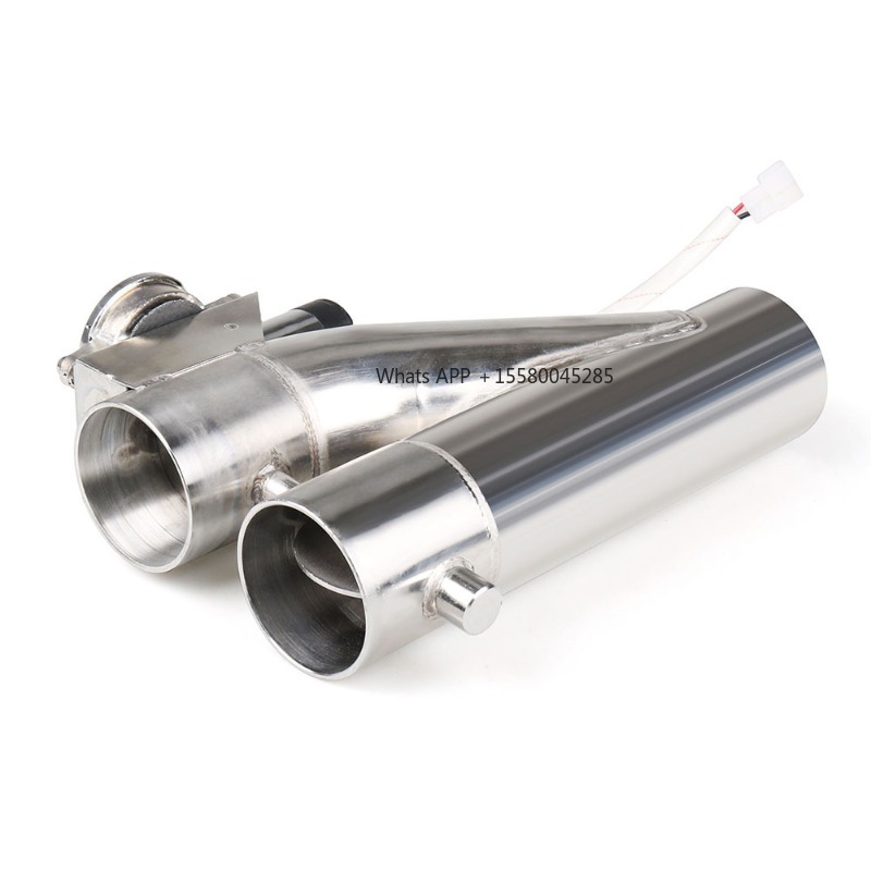 Válvula de Escape Elétrica de  - Dual Exhaust Cutout Valve Y Pipe Stainless avaliação e preço