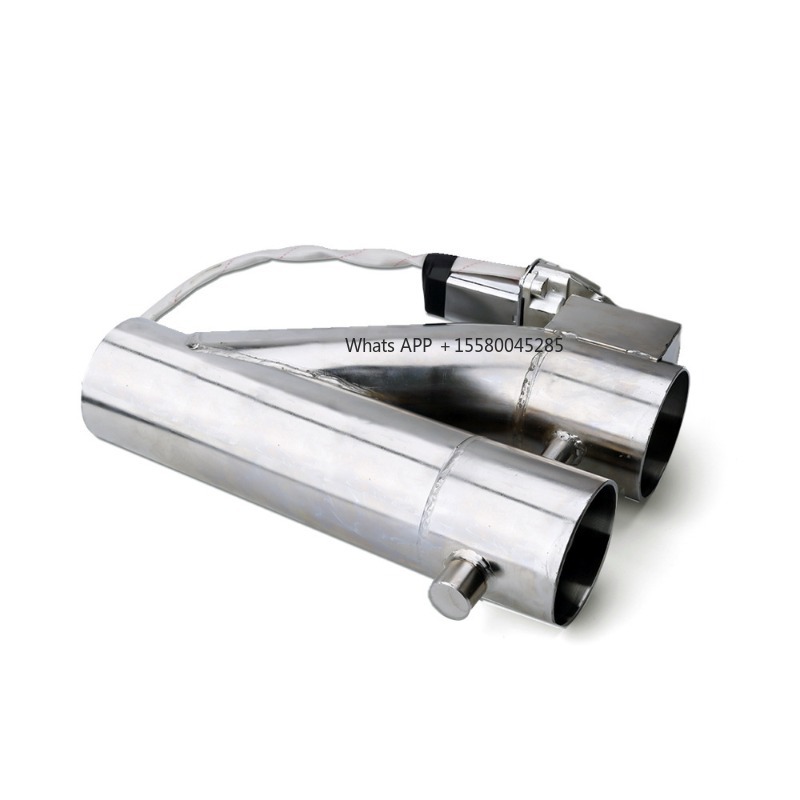 Válvula de Escape Elétrica de  - Dual Exhaust Cutout Valve Y Pipe Stainless avaliação e preço