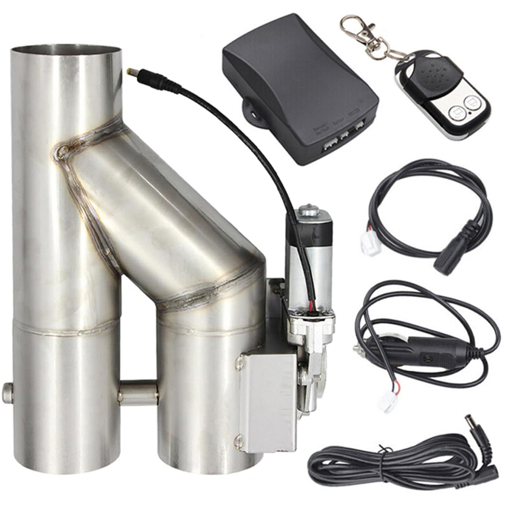 Válvula de Escape Elétrica Uni - Dual Exhaust Cutout Valve Y Pipe Stainless avaliação e preço