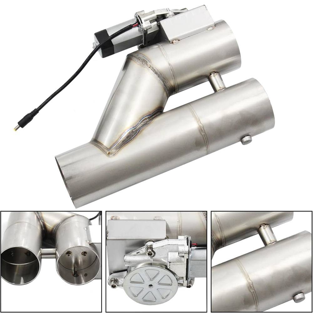 Válvula de Escape Elétrica Uni - Dual Exhaust Cutout Valve Y Pipe Stainless avaliação e preço
