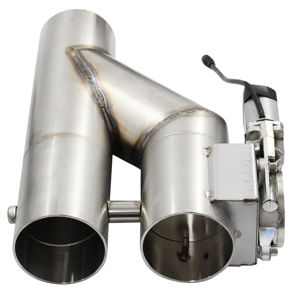 Válvula de Escape Elétrica Uni - Dual Exhaust Cutout Valve Y Pipe Stainless avaliação e preço