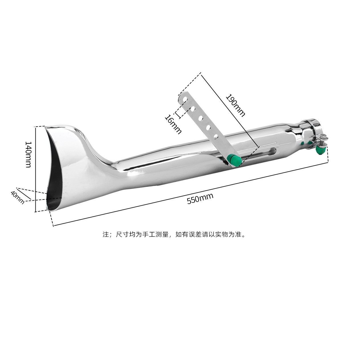 Escapamento Retro Universal pa - Exhaust Muffler Stainless Steel Universal avaliação e preço