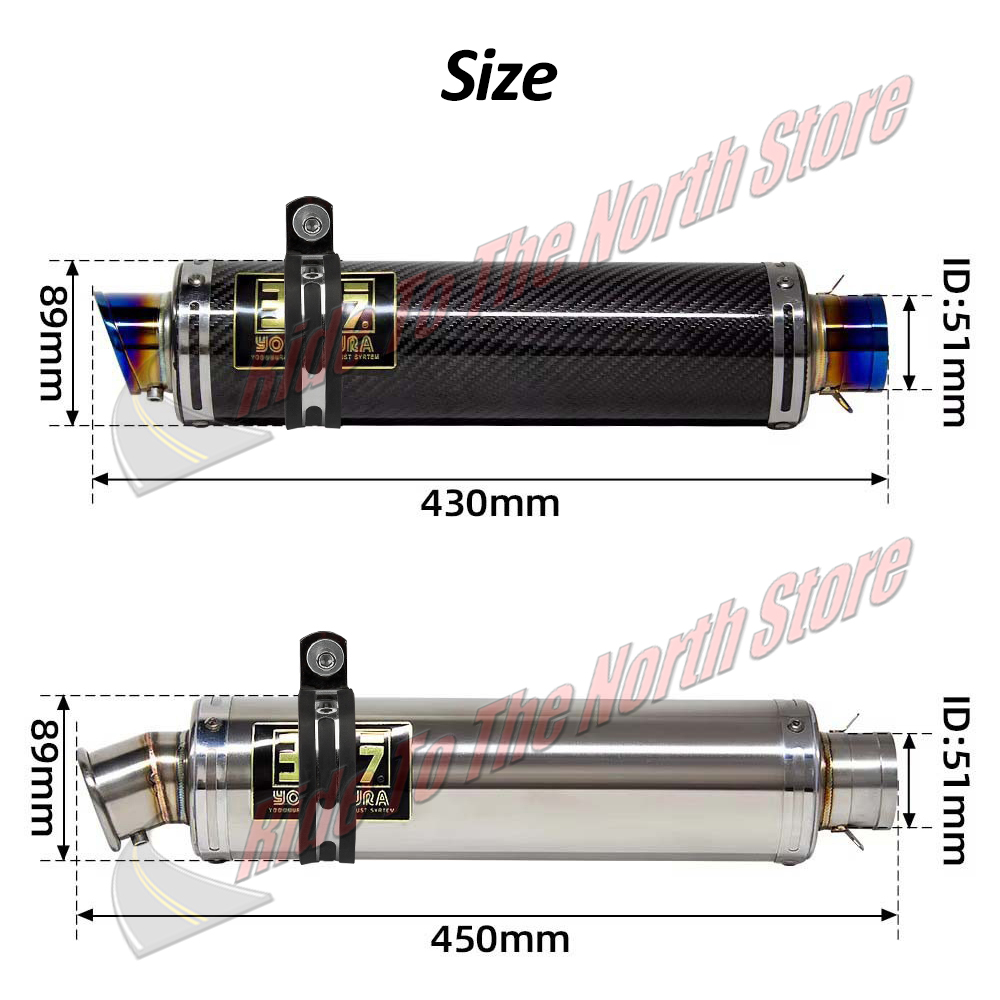 51mm entrada universal mais lo - Exhaust Muffler Stainless Steel Universal avaliação e preço