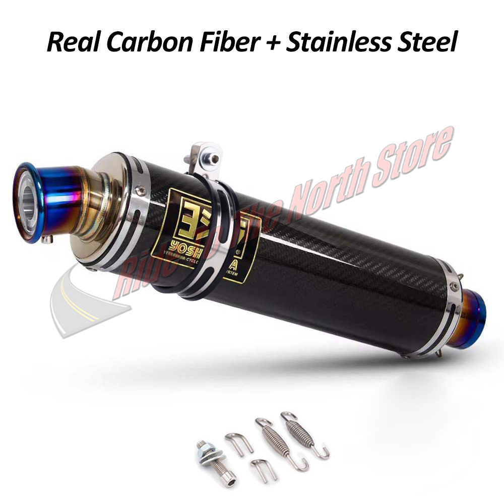 51mm entrada universal mais lo - Exhaust Muffler Stainless Steel Universal avaliação e preço
