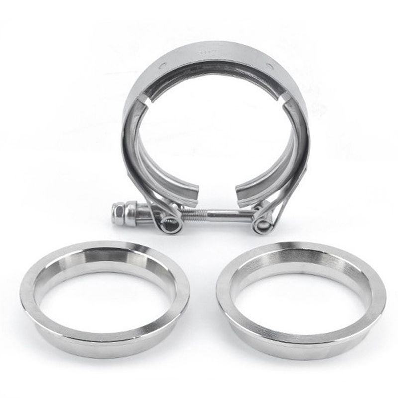 Kit de Flange com Abraçadeira  - Exhaust V Band Clamp Flange Kit Stainless avaliação e preço
