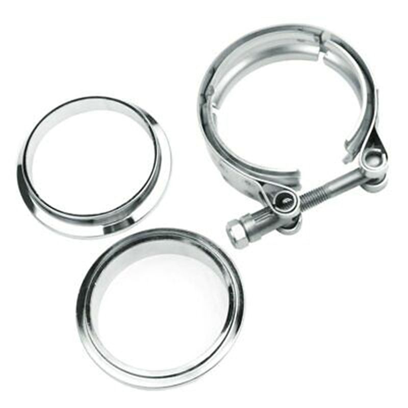 Kit de Flange com Abraçadeira  - Exhaust V Band Clamp Flange Kit Stainless avaliação e preço