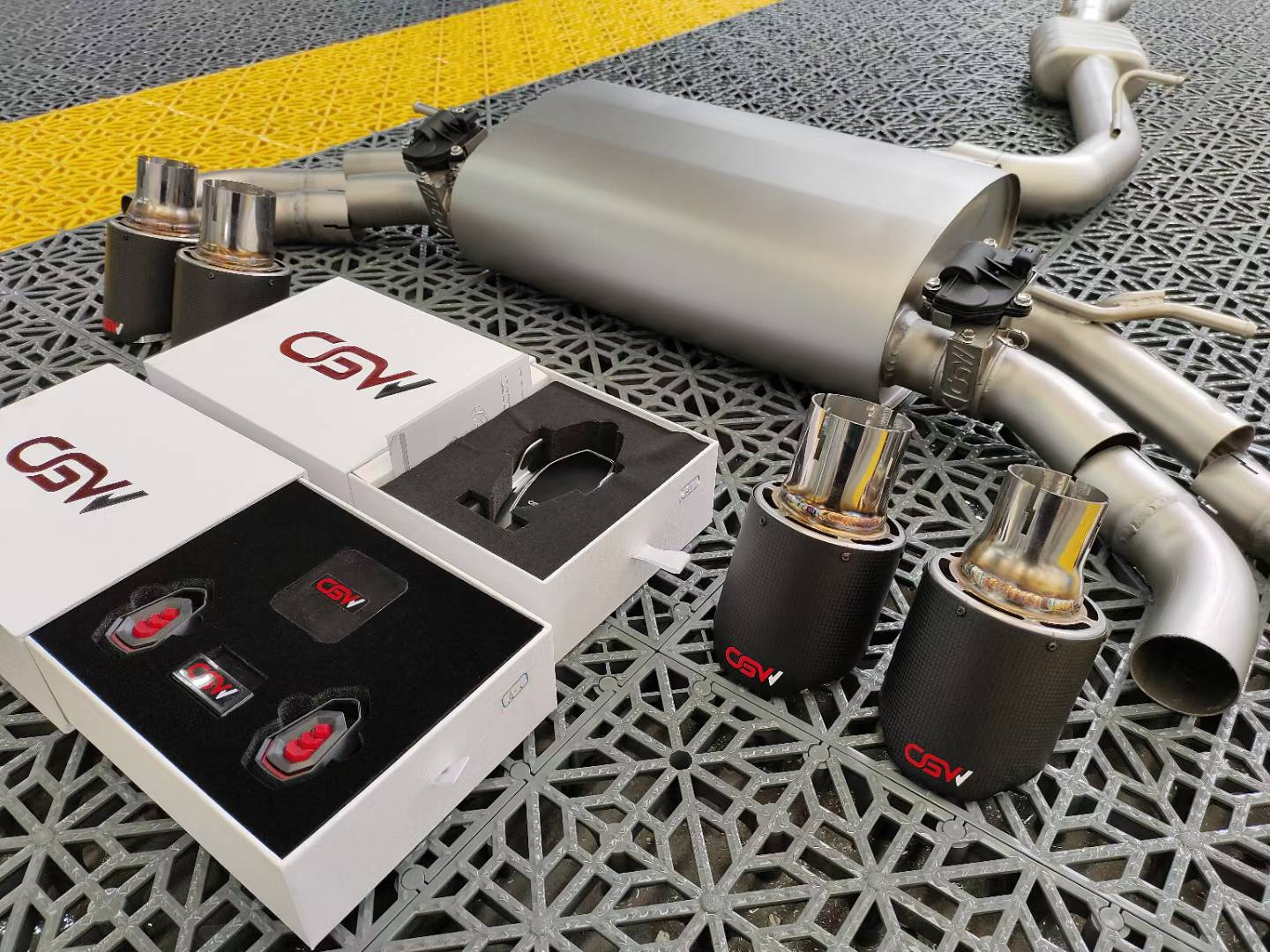 Fábrica de Manufatura na China - Exhaust Muffler Stainless Steel Universal avaliação e preço
