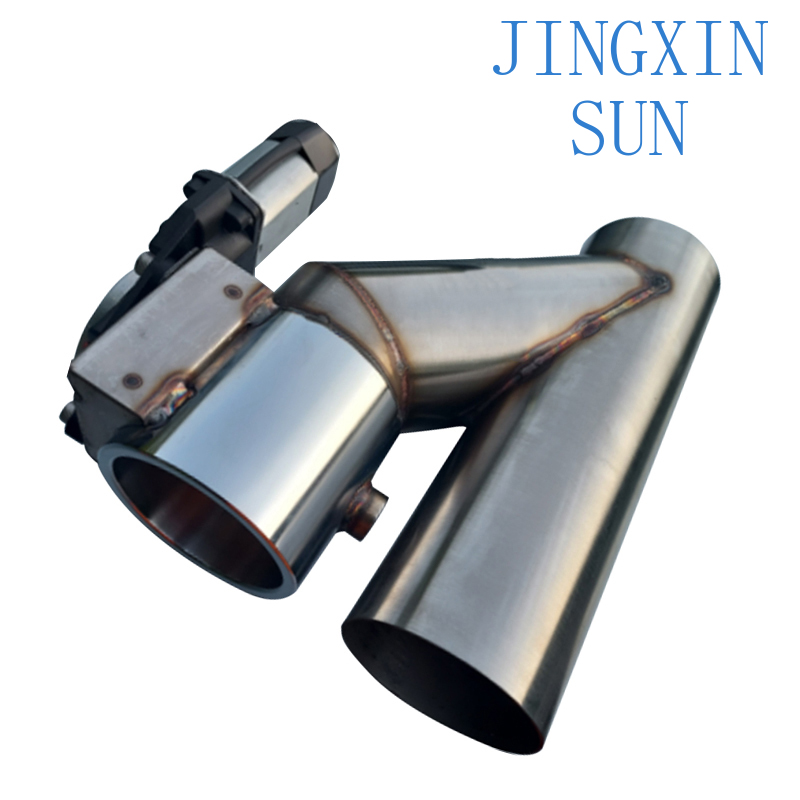 Tubo de cabeçalho de escape, v - Dual Exhaust Cutout Valve Y Pipe Stainless avaliação e preço