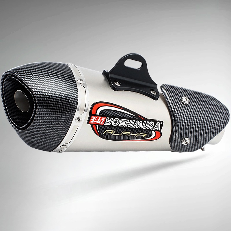 Escapamento Universal para Mot - Exhaust Muffler Stainless Steel Universal avaliação e preço