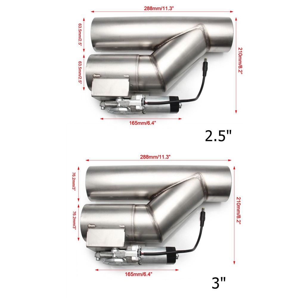 Silenciador de tubo de escape  - Exhaust Dump Valve With Wireless Remote avaliação e preço