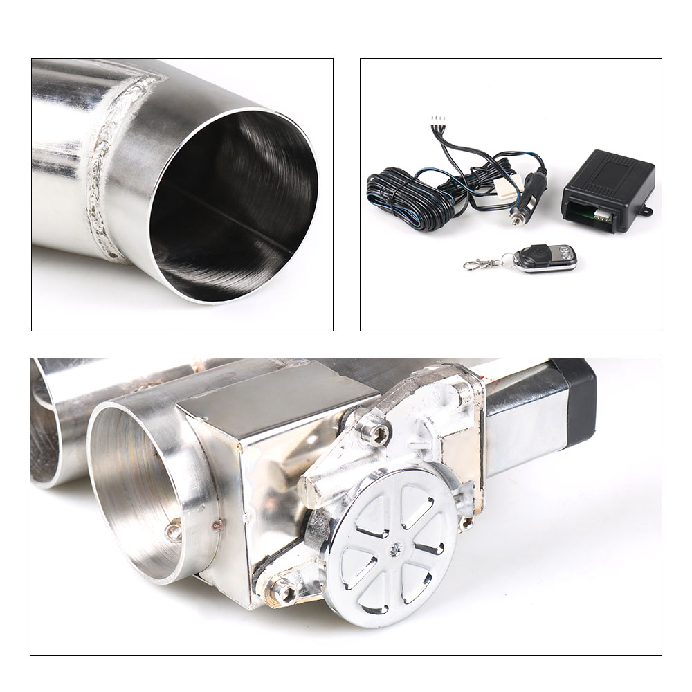 Cabeçalhos de aço inoxidável 2 - Dual Exhaust Cutout Valve Y Pipe Stainless avaliação e preço