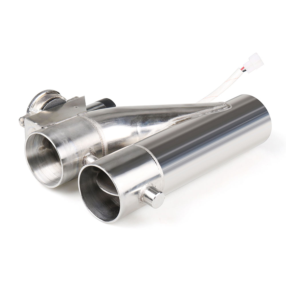 Cabeçalhos de aço inoxidável 2 - Dual Exhaust Cutout Valve Y Pipe Stainless avaliação e preço